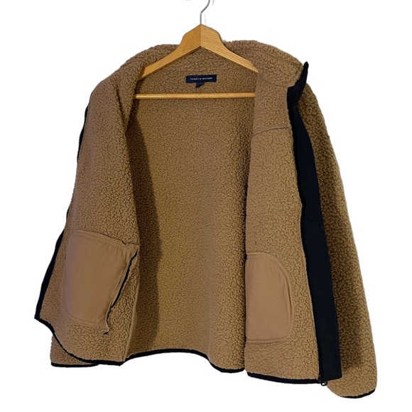 Tommy Hilfiger Cozy Warm Teddy Jacket Sz L - Picture 3 of 5